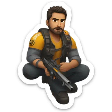 Free fire alok sticker