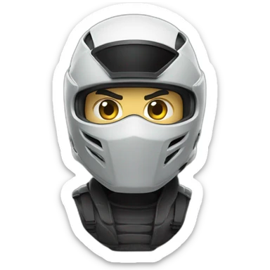 il conduit un Ninja H2R sticker