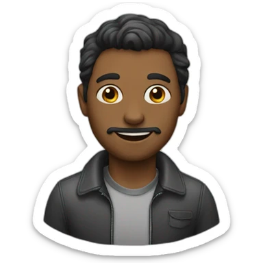 cat/man/play sticker