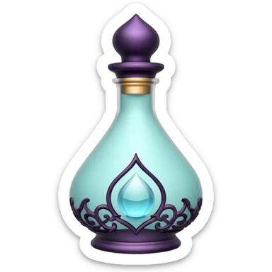 pastel goth potion bottle sticker