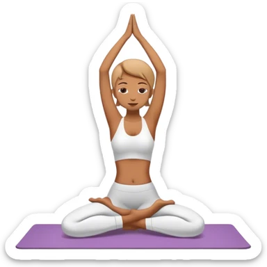 Yoga sticker