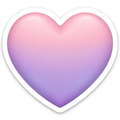 heart pastel colors sticker