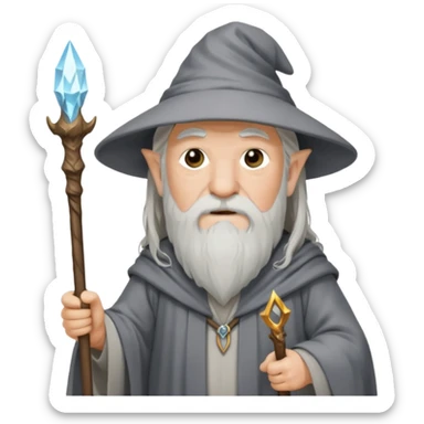 Gandalf the Wizard sticker