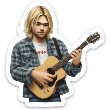 Kurt Cobain sticker