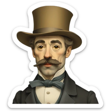 Henri de Toulouse-Lautrec sticker