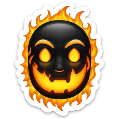 black heat gig sticker