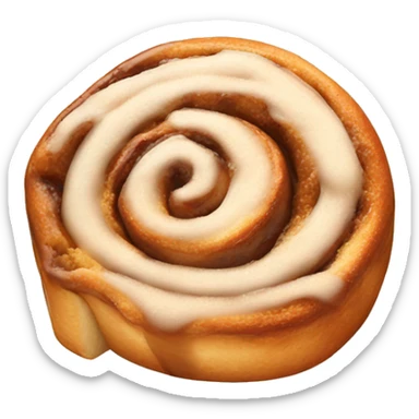 Cinnamon roll sticker