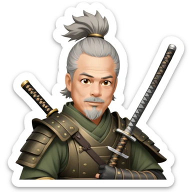 Ancient Samurai sticker