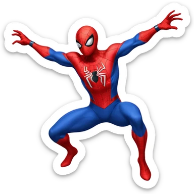Spider-Man superhero sticker