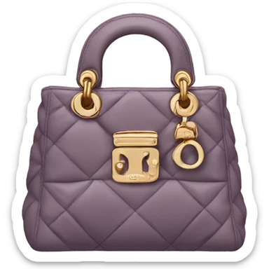 Dior bag sticker