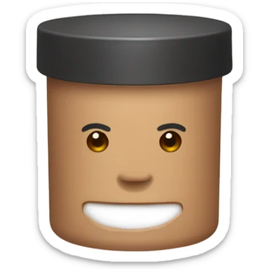 light brown body scrub pot sticker