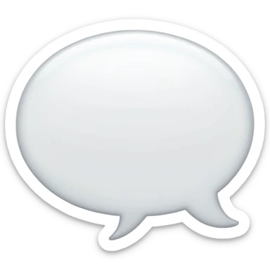 conversation bubble sticker