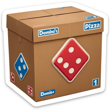 domino's pizza box emoji sticker