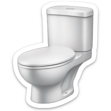 Capture the essence of cleanliness, comfort, and modern bathroom technology in a single emoji. Consider incorporating elements like a toilet bowl, bidet nozzle, and a symbol of freshness sticker