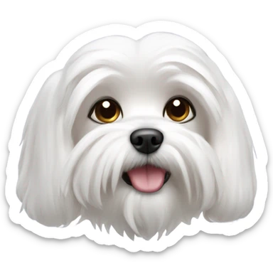 Maltese Dog sticker
