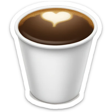 Coffee sticker