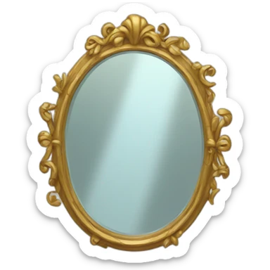 magic mirror sticker