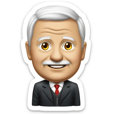 Slovak president Jozef Tiso sticker