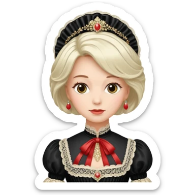 European bourgeoisie during the Age of Enlightenment sticker