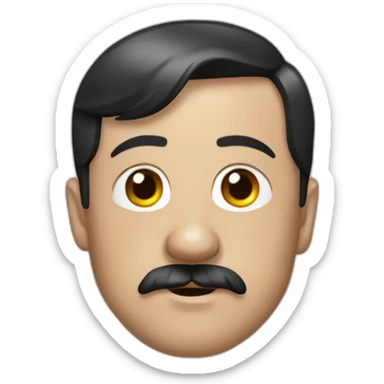 Hitler rigole sticker