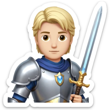 Ein Paladin sticker