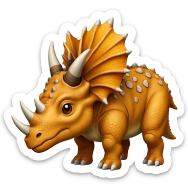 i need some thing like triceratops please more realistic sticker
