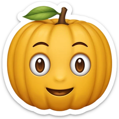 hnědý kůň s flekama na zádi s bílou hlavou a jedno oko má modré a druhé hnědé  sticker