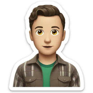 Young Sheldon Cooper  sticker