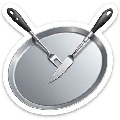 Palette paint knife sticker