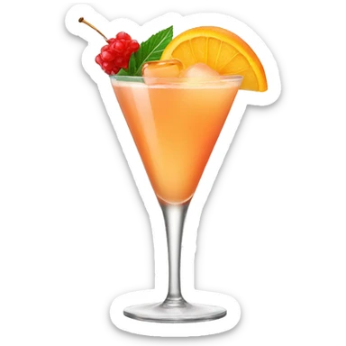 Bellini cocktail  sticker