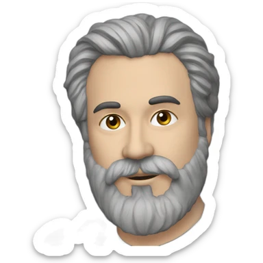 VALERY meladze singer composer beard sticker