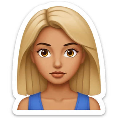 Side eye but sassy sticker