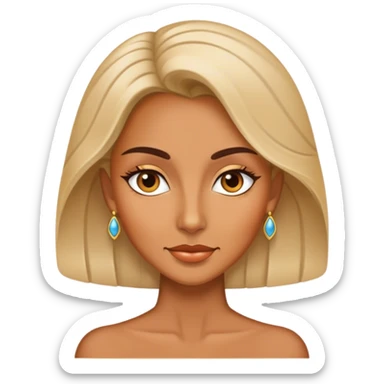 woman millionaire  sticker