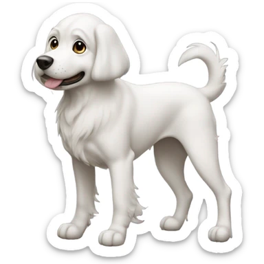 Chien Shiv tsu, pouce levé  sticker