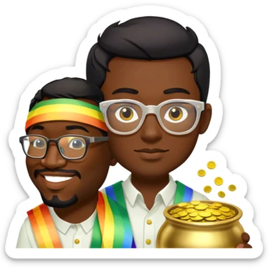 Rainbow Road sticker