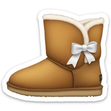 bow uggs sticker