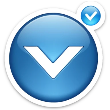 Instagram Blue Tik sticker