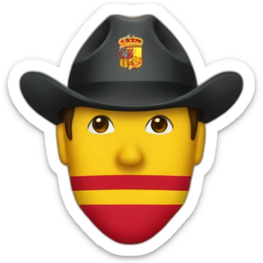 bandera republica española sticker