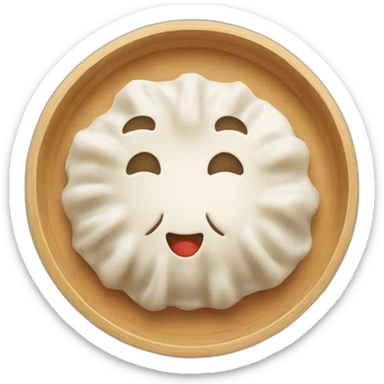bottom of a dim sum plate sticker
