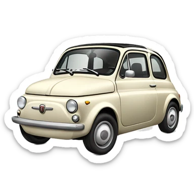 Fiat 500 sticker