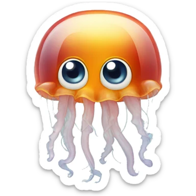 Jelly fish  sticker