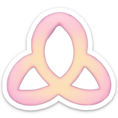 Yoni symbol feminine sticker