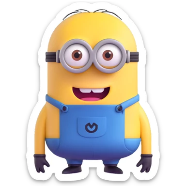 Minion Kevin sticker