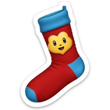 Comfy sock sticker