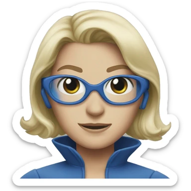 invisible woman sticker