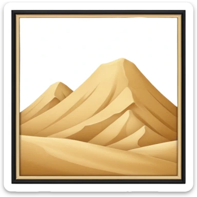sand mountain sticker