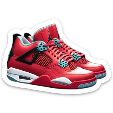 Nike Jordan 4 sticker