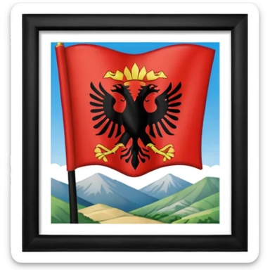 I love Albania sticker