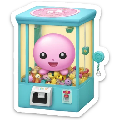 sanrio claw machine  sticker