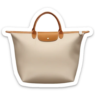 longchamp tote sticker